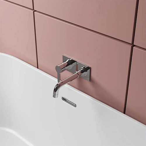 Смеситель для раковины Paini Lady 89YO211LLLSSR с донным клапаном высокий, черный Смеситель для раковины Paini Lady 89YO211LLLSSR с донным клапаном высокий, черный