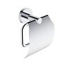 Держатель туалетной бумаги AQUAme Trento AQM7210CR с крышкой, хром Держатель туалетной бумаги AQUAme Trento AQM7210CR с крышкой, хром