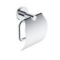 Держатель туалетной бумаги AQUAme Trento AQM7210CR с крышкой, хром Держатель туалетной бумаги AQUAme Trento AQM7210CR с крышкой, хром