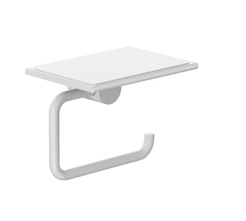 Держатель туалетной бумаги Kludi VELA R 5897153 белый матовый Держатель туалетной бумаги Kludi VELA R 5897153 белый матовый