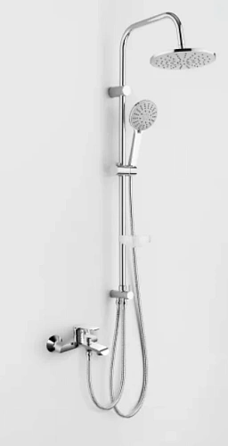 Душевая система Agger Glorious A1293500 с изливом, хром Душевая система Agger Glorious A1293500 с изливом, хром