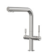 Детальная картинка товара «смеситель для кухни lemark expert lm5063s с подключением к фильтру, сталь»