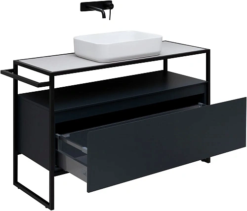 Тумба под раковину Allen Brau Priority 120 1.31004.AM антрацит матовый Тумба под раковину Allen Brau Priority 120 1.31004.AM антрацит матовый