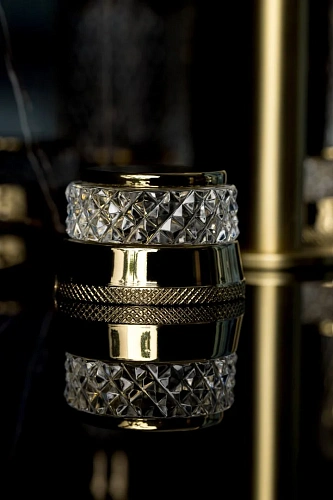 Смеситель для раковины Boheme AURA GOLD 152-G-A Смеситель для раковины Boheme AURA GOLD 152-G-A