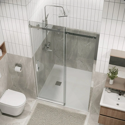 Душевая дверь GROSSMAN Classic 100.K33.04.120.10.00 (120x195) хром, стекло прозрачное Душевая дверь GROSSMAN Classic 100.K33.04.120.10.00 (120x195) хром, стекло прозрачное