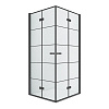 Картинка анонса товара «душевой уголок new trendy new soleo black 90x90x195 d-0289a/d-0290a (черный)»