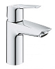 Картинка анонса товара «смеситель для раковины grohe quickfix start с нажимным донным клапаном, s-size, хром, (23551002)»