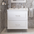 Тумба с раковиной STWORKI Хадстен 80 белая 540887 Тумба с раковиной STWORKI Хадстен 80 белая 540887