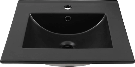 Раковина Aquanet Flat 50 черная матовая 00329252 Раковина Aquanet Flat 50 черная матовая 00329252