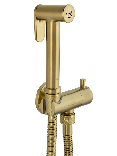 Гигиенический душ Wonzon & Woghand брашированное золото (WW-88809903-BG) Гигиенический душ Wonzon & Woghand брашированное золото (WW-88809903-BG)