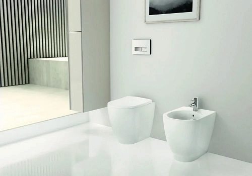 Унитаз приставной Geberit Acanto Rimfree 500.602.01.2 Унитаз приставной Geberit Acanto Rimfree 500.602.01.2