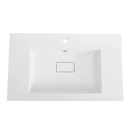 Раковина CEZARES CZR-800/480-LV-MR-PRS белый матовый 800x480 искусственный камень Раковина CEZARES CZR-800/480-LV-MR-PRS белый матовый 800x480 искусственный камень