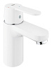 Картинка анонса товара «смеситель для раковины grohe get с нажимным донным клапаном, белая луна (23586ls0)»