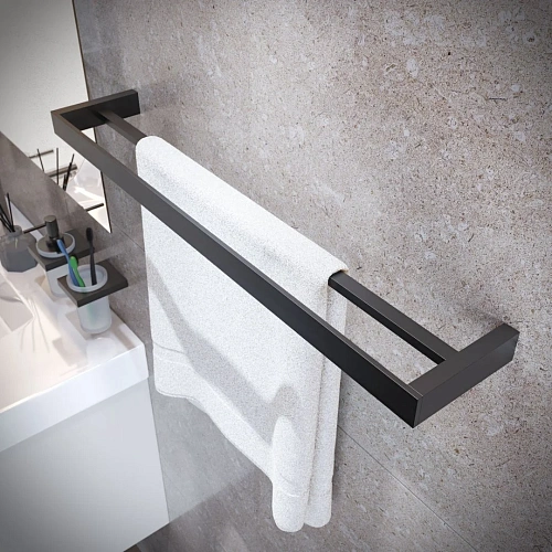Полотенцедержатель Timo Petruma 15256/03 черный Полотенцедержатель Timo Petruma 15256/03 черный