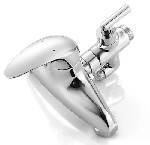 Душевая система Iddis Leaf LEASBS0i06 с верхним душем Душевая система Iddis Leaf LEASBS0i06 с верхним душем