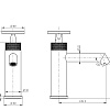 Смеситель для раковины Wonzon & Woghand черный матовый (WW-H1065-MB) Смеситель для раковины Wonzon & Woghand черный матовый (WW-H1065-MB)
