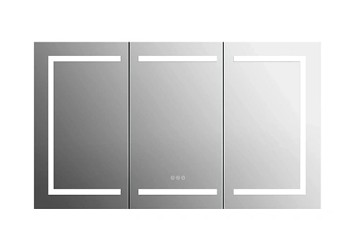 Зеркальный шкаф Aquatek AQ7124-MLC с подсветкой, сенсорное, 1200x700x133 Зеркальный шкаф Aquatek AQ7124-MLC с подсветкой, сенсорное, 1200x700x133