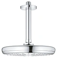 Верхний душ GROHE Tempesta 210 с потолочным душевым кронштейном 142 мм, расход 9.5 л/мин, хром (2641 26414000 Верхний душ GROHE Tempesta 210 с потолочным душевым кронштейном 142 мм, расход 9.5 л/мин, хром (2641 26414000