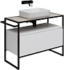 Тумба под раковину Allen Brau Priority 1.31003.WM 100 white matt