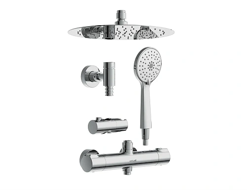 Душевая система Cersanit ODRA с термостатом 63069 Душевая система Cersanit ODRA с термостатом 63069