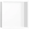 Настенный короб Hansgrohe XtraStoris Individual, с дизайнерской рамой, 30х30х10 см 56099700, матовый