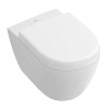 Картинка анонса товара «унитаз подвесной villeroy &amp; boch subway 2.0 560610r2 (5606 10 r2) star white, ceramicplus укороченна»