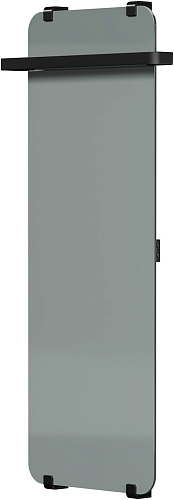 Полотенцесушитель электрический Allen Brau Infinity 120x44 00325659 с рейлингом 2.0 и креплением, черный матовый Полотенцесушитель электрический Allen Brau Infinity 120x44 00325659 с рейлингом 2.0 и креплением, черный матовый