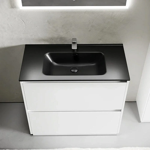 Тумба под раковину Sancos Libra Floor LB90FW напольная, 890х450х840 белый глянец Тумба под раковину Sancos Libra Floor LB90FW напольная, 890х450х840 белый глянец