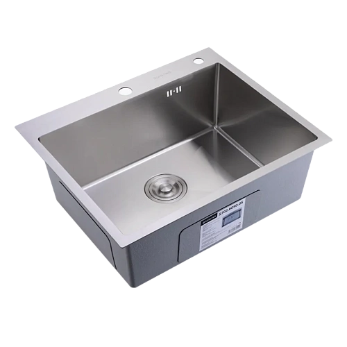 Кухонная мойка Splenka S702.6050.05 из нержавеющей стали в базу от 60см, сатин Кухонная мойка Splenka S702.6050.05 из нержавеющей стали в базу от 60см, сатин