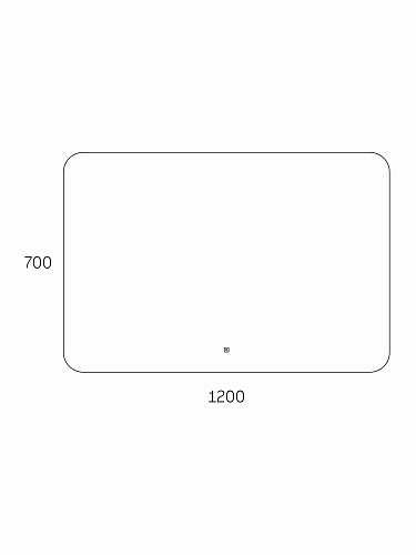 Зеркало Taliente Zled-B с LED-подсветкой, 120x70см, прямоугольное TA-Zled-B12070 Зеркало Taliente Zled-B с LED-подсветкой, 120x70см, прямоугольное TA-Zled-B12070