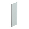 Картинка анонса товара «боковая стенка belbagno luce-90-fix-p-cr цвет профиля хром стекло рифленое»