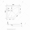 Картинка анонса товара «душевой поддон rgw stone tray st/t-be трапеция бежевый 16155100-03»