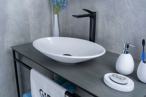 Раковина Gid N9022 51110 накладная белая 50x35x9 Раковина Gid N9022 51110 накладная белая 50x35x9