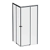 Душевой уголок AM.PM X-Joy W94G-403-9090-BТ Slide 90х90, черный, стекло прозрачное