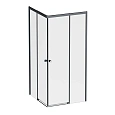 Душевой уголок AM.PM X-Joy W94G-403-9090-BТ Slide 90х90, черный, стекло прозрачное Душевой уголок AM.PM X-Joy W94G-403-9090-BТ Slide 90х90, черный, стекло прозрачное