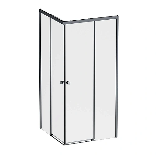Душевой уголок AM.PM X-Joy W94G-403-9090-BТ Slide 90х90, черный, стекло прозрачное Душевой уголок AM.PM X-Joy W94G-403-9090-BТ Slide 90х90, черный, стекло прозрачное
