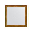 Зеркало в багетной раме Evoform Definite BY 0668 74 x 74 см, травленое золото Зеркало в багетной раме Evoform Definite BY 0668 74 x 74 см, травленое золото