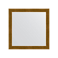 Зеркало в багетной раме Evoform Definite BY 0668 74 x 74 см, травленое золото Зеркало в багетной раме Evoform Definite BY 0668 74 x 74 см, травленое золото