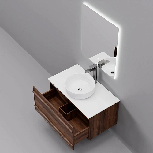 Комплект мебели ArtDecco Bridget 80 ABR08W22S3MF черный орех Комплект мебели ArtDecco Bridget 80 ABR08W22S3MF черный орех