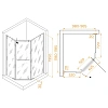 Душевой уголок RGW PA-091 1000x1200 мм 35089102-11 хром Easy Clean Душевой уголок RGW PA-091 1000x1200 мм 35089102-11 хром Easy Clean