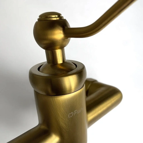 Смеситель для душа Paini Duomo 88PJ511 без аксессуаров, матовое золото PVD Смеситель для душа Paini Duomo 88PJ511 без аксессуаров, матовое золото PVD