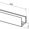 Полка Aquanet Магнум 40x12 белая матовая 00302230 Полка Aquanet Магнум 40x12 белая матовая 00302230