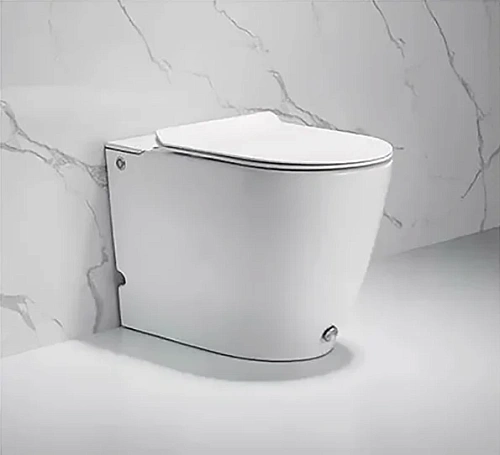 Унитаз приставной Ceruttispa BARBARIA Pulse CT7264 с функцией импульсного смыва, сиденье микролифт Унитаз приставной Ceruttispa BARBARIA Pulse CT7264 с функцией импульсного смыва, сиденье микролифт