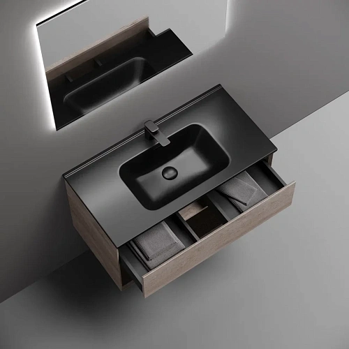 Тумба под раковину Sancos Marmi 1.0 MR1.090EG 890х445х520 дуб галифакс натуральный, подвесная Тумба под раковину Sancos Marmi 1.0 MR1.090EG 890х445х520 дуб галифакс натуральный, подвесная