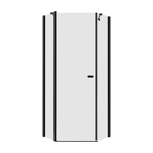 Душевой уголок NEW TRENDY NEW SOLEO BLACK 90x90x195 K-0613 (черный) Душевой уголок NEW TRENDY NEW SOLEO BLACK 90x90x195 K-0613 (черный)