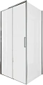 Душевой уголок Aquanet Pleasure Evo 100x80 AE65-100x80-CT профиль хром, прозрачное стекло Душевой уголок Aquanet Pleasure Evo 100x80 AE65-100x80-CT профиль хром, прозрачное стекло