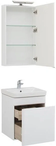 Комплект мебели Aquanet София 50 белый 00203648 Комплект мебели Aquanet София 50 белый 00203648