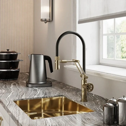 Смеситель для кухни Iddis Grange (GRAMGFLi05) с гибким изливом Смеситель для кухни Iddis Grange (GRAMGFLi05) с гибким изливом