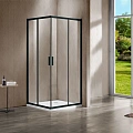 Душевой уголок Vincea Garda VSS-1G1011CLB, 1100x1000, черный, стекло прозрачное Душевой уголок Vincea Garda VSS-1G1011CLB, 1100x1000, черный, стекло прозрачное