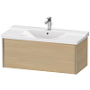 Картинка анонса товара «тумба под раковину duravit xviu xv40170b171 подвесная 100 см средиземноморский дуб»